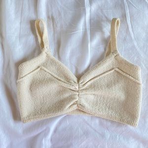 ZARA knit bralette